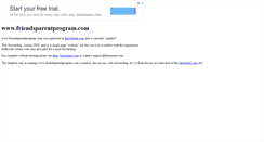 Desktop Screenshot of friendsparentprogram.com